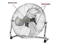 Floor Metal Fan Dutch Masters 80 W / 40 cm