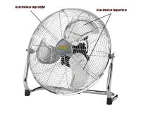 Floor Metal Fan Dutch Masters 80 W / 40 cm