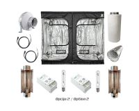 Set Grow tent 2 x 600 W