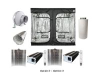 Set Grow tent 2 x 600 W