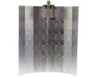 Hammertone Reflector with V fold 47 x 47 cm