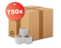 Rockwool - 4 x 4 x 4 cm - box 750 pcs