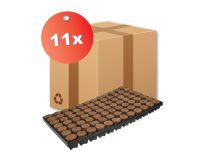 Rockwool - Seedbed Tray  84 Units - 11 pcs