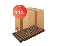 Rockwool Seedbed Tray - 126 Units - box 11 pcs