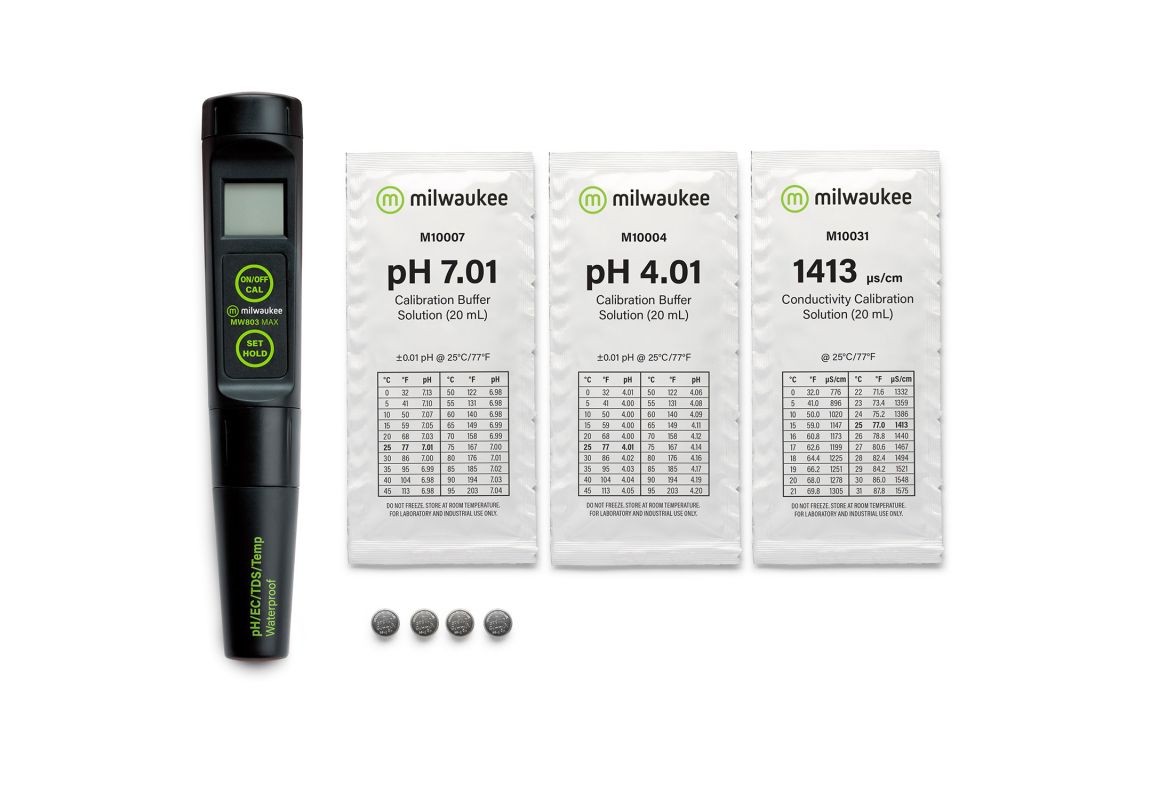 Milwaukee MW803 pH / EC / TDS / Temp  Meter