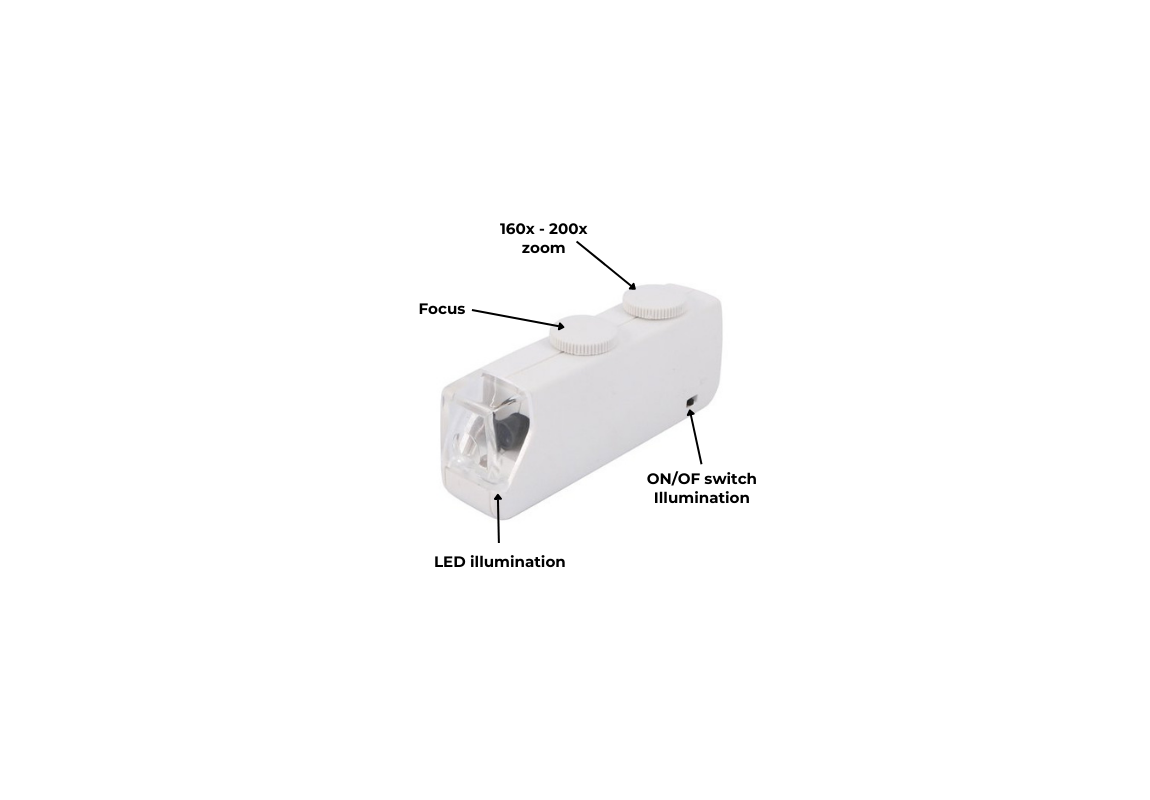 Microscope LED  160x - 200x