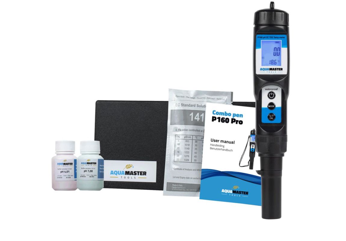 AquaMaster EC/pH/TDS/PPM/Temp meter P160 PRO