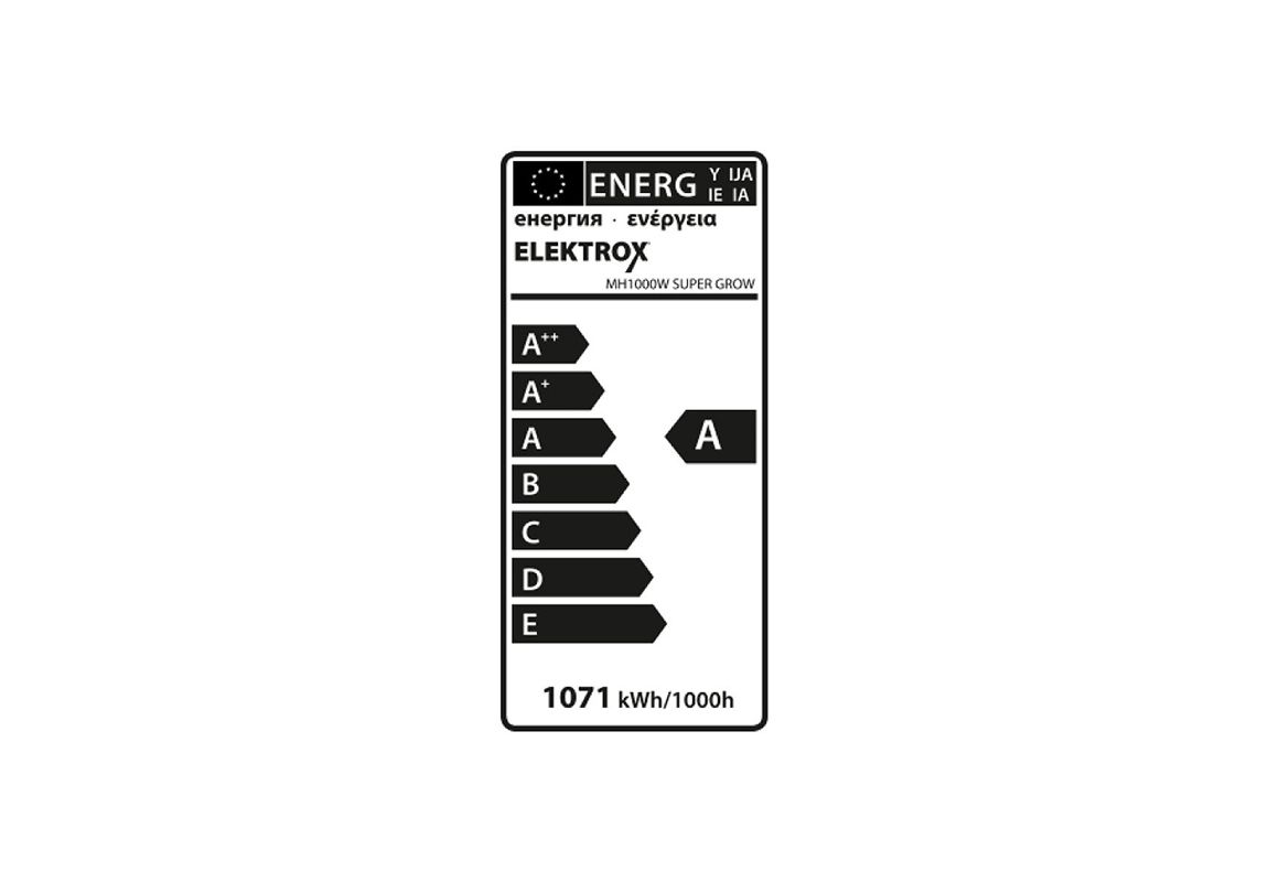 Elektrox 1000 W Super Grow MH 5600 K