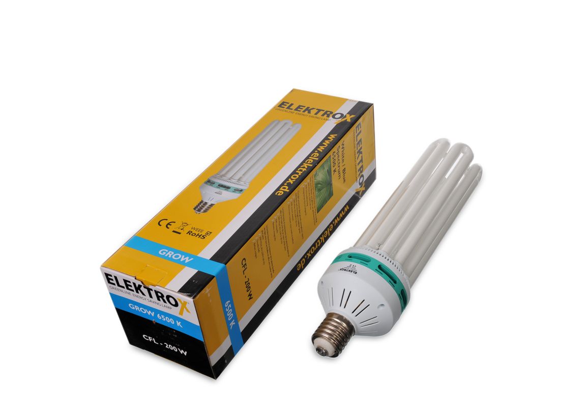 Elektrox  CFL 200 W Grow 6500 K