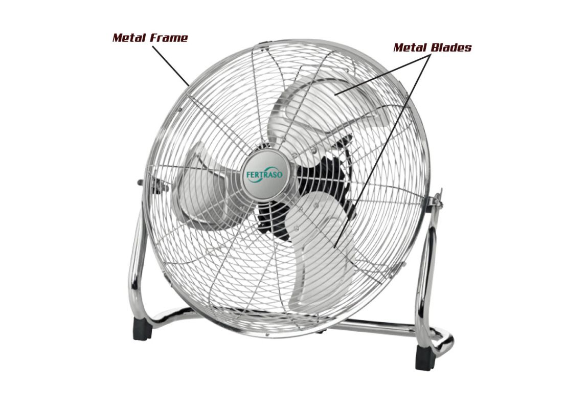 Floor Metal Fan Fertraso 100 W / 45 cm