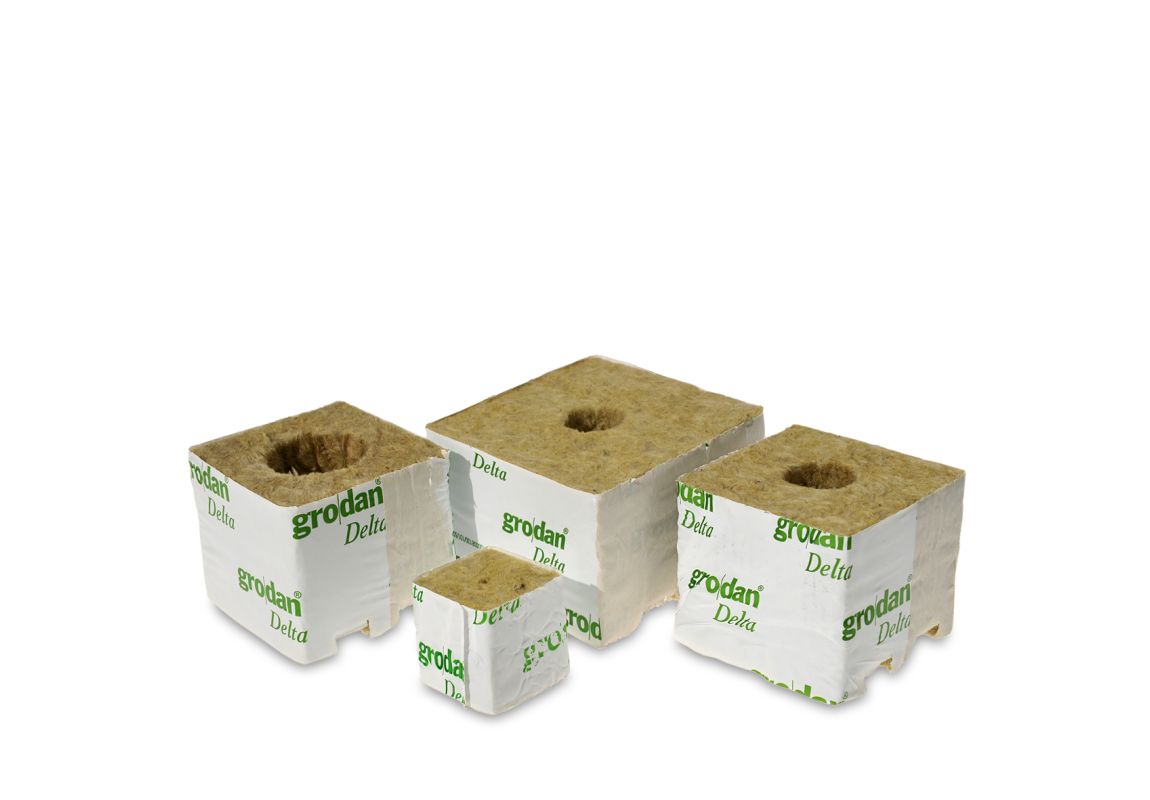 Rockwool - 4 x 4 x 4 cm