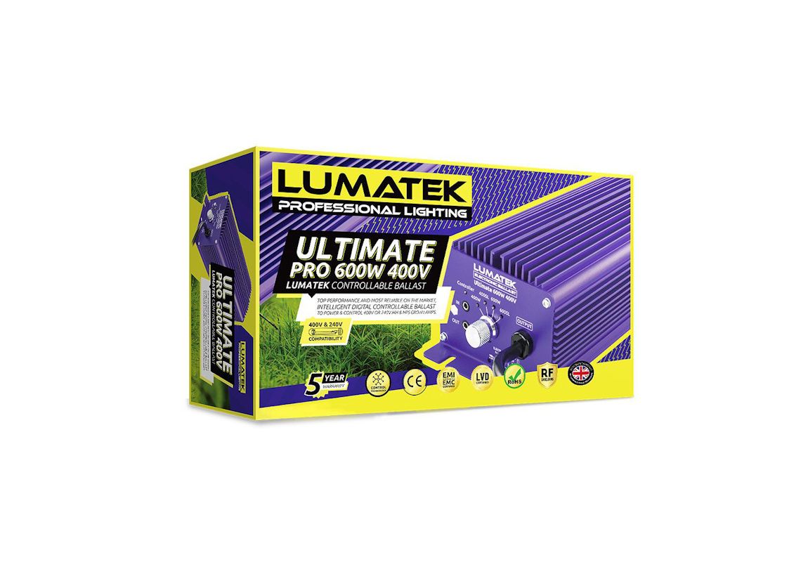 Lumatek 600 W 400 V (Dimmable & controllable)