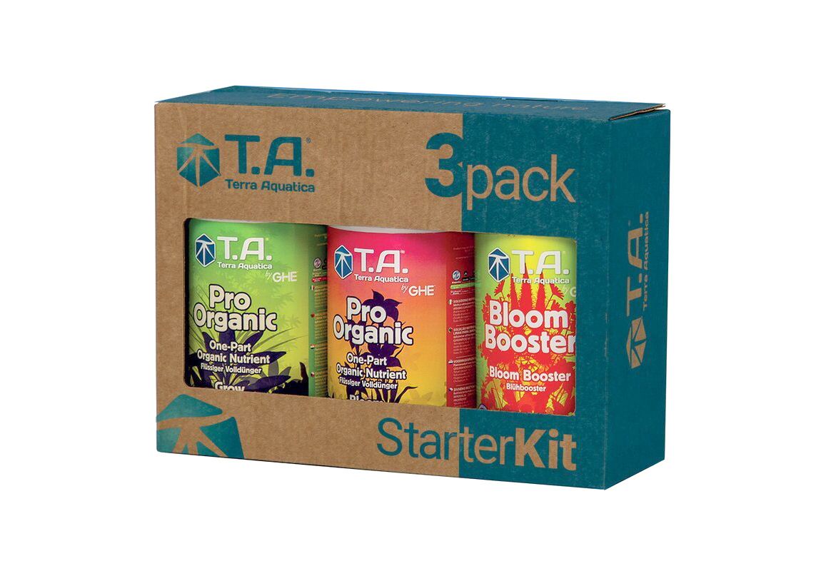 Terra Aquatica 3-Pack Starter Kit (Pro Organic) 3 x 500 ml