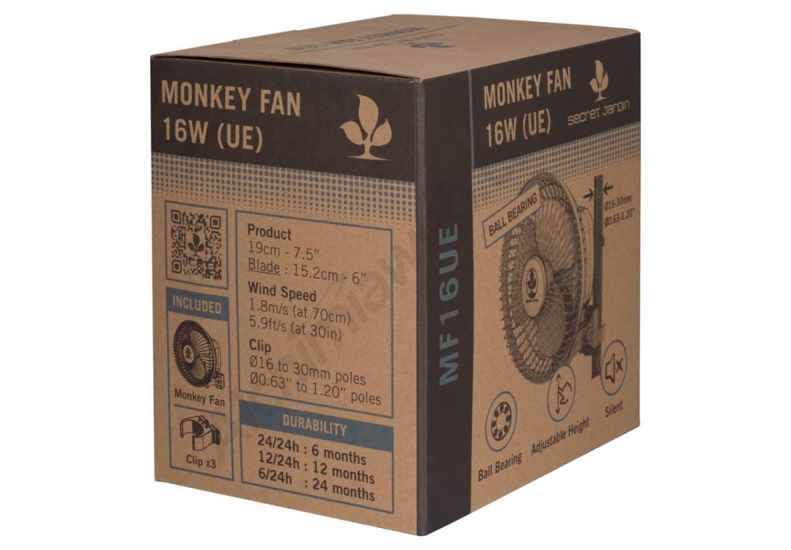 Monkey Fan 16 W / 19 cm