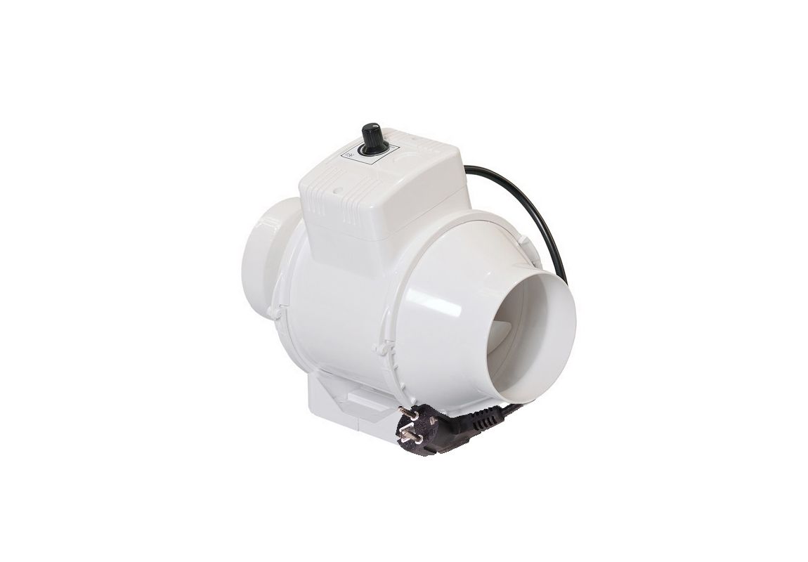 In-line Mixed Flow Fan TT 100 Speed Control