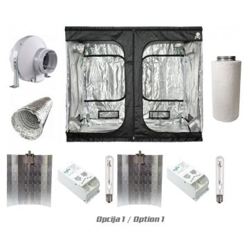 Set Grow tent 2 x 600 W