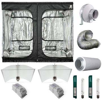 Set Grow tent 2 x 600 W