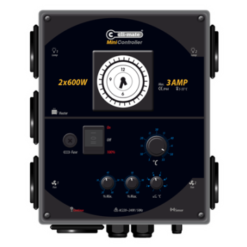 Cli-Mate Mini-Controller 2 x 600 W + 3 AMP